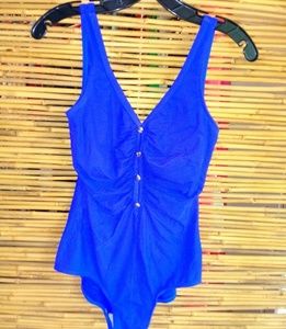 United S/M Royal Purple One Piece Swimsuit